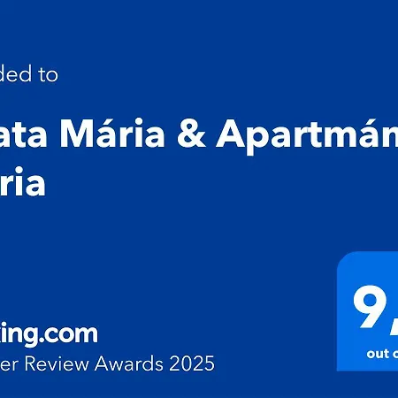 Mária&apartmány Mária * Prosiek